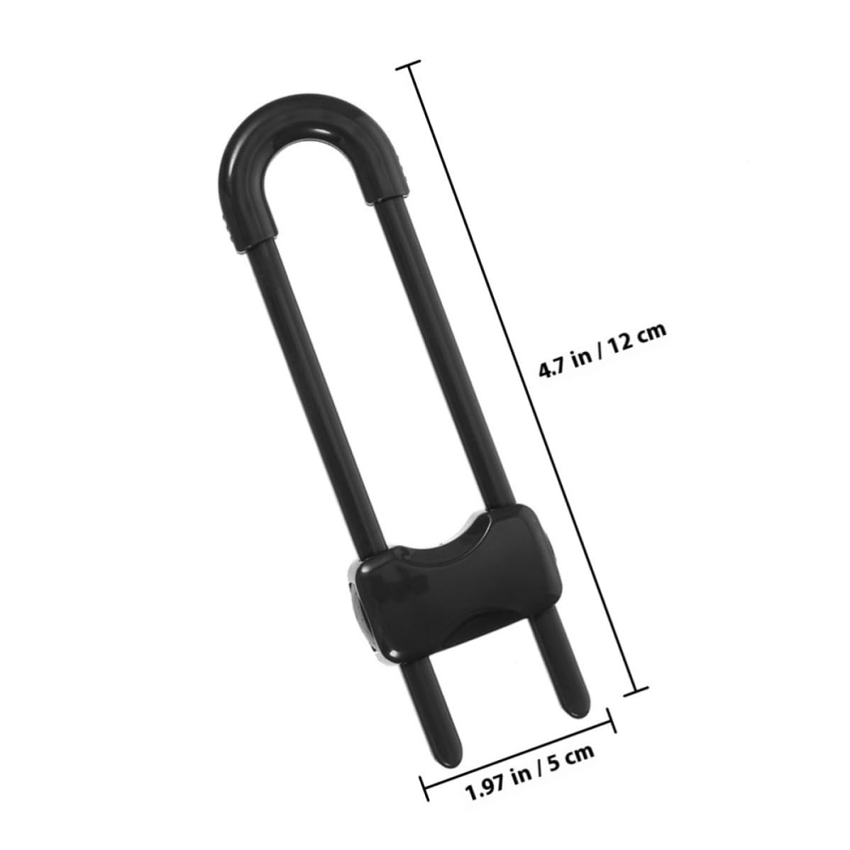 12 Piezas Cerradura de Seguridad para Armarios y Cajones, Abs