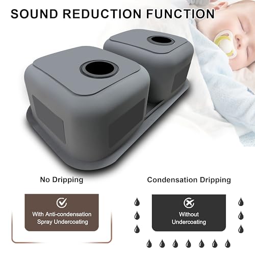 Joviprime JKD33228D-5050 32 Inch Undermount Double Bowl Kitchen Sink 50/50 18 Gauge 304 Stainless Steel Spacious Double Bowl Design Sink thumb #6