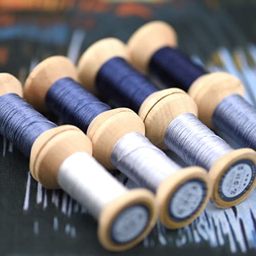 Image of Natural 100% Mulberry Handmade Embroidery Silk Thread Silk Floss (69)