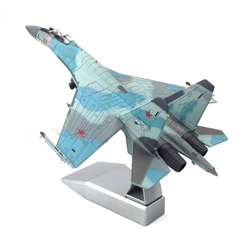 Enatuhter 1/100 SU 35 Super Side Position SU-35 Fighter Alloy Military Model Fighter Jet Model Plane...
