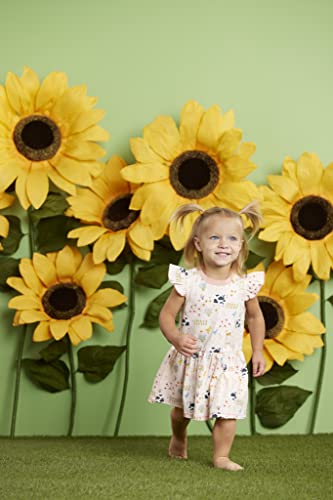 Mud Pie Baby Girls T Shirt Dress, Pink, Large | 4T-5T2