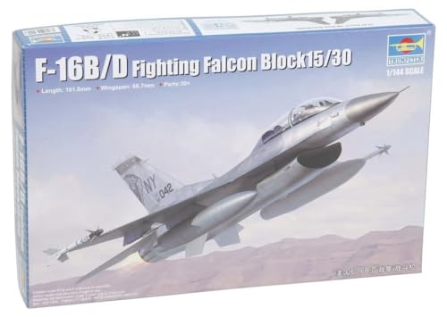 Maquette d'avion F-16B/D Fighting Falcon Trumpeter 1:144