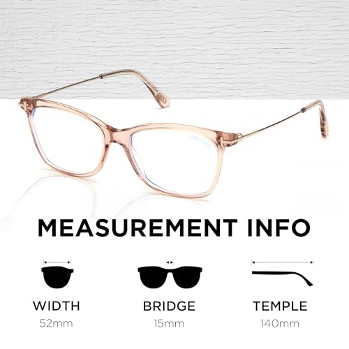 Image of Tom Ford FT5712-B Square Shape Eyeglass Frame With Luxury Eyewear Kit
