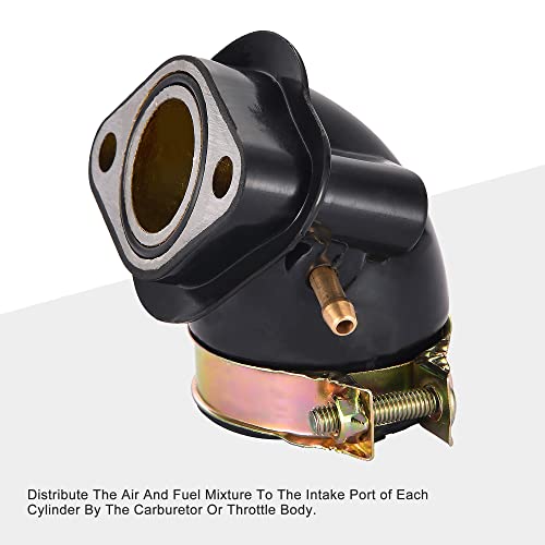 GOOFIT Ansaugstutzen Ersatz für GY6 125cc 150cc Roller Go Karts ATV Moped Roller Dune Buggy