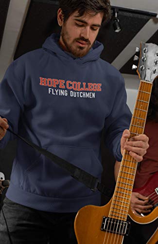 CreateMyTee Hope College Flying Dutchmen Two Color Unisex Hooded Sweatshirt - Hope Flying Dutchmen Apparel2