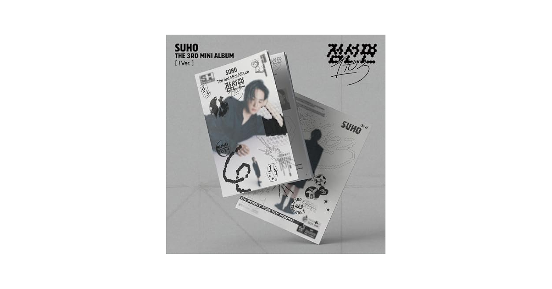 Amazon.co.jp: SUHO [1 to 3 (! Ver.)]（韓国盤）: ミュージック