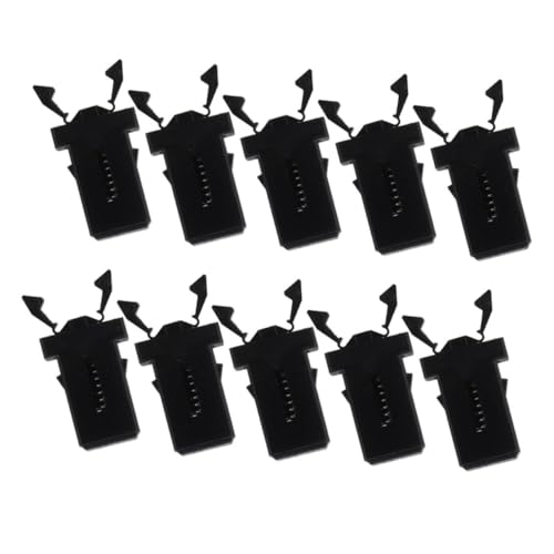 SOESFOUFU 25pcs Locking Lid Trash Can Replacement Buckles Press Type Latches for Garbage Can Easy Installation and Reliable Performance