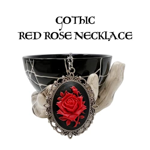 UMBRELLALABORATORY Gothic Lolita dress accessories Pirate Sugar Skull Victorian necklace or earrings goth jewelry Day of the dead pendant charm skeleton black cat cameo3