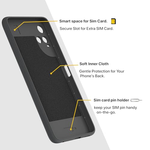 Image of Pikkme Back Cover for Vivo Y21 2021 / Y33s Camera Protection 3D Hexa Cube Design Silicone Protective Bumper Case (Grey)