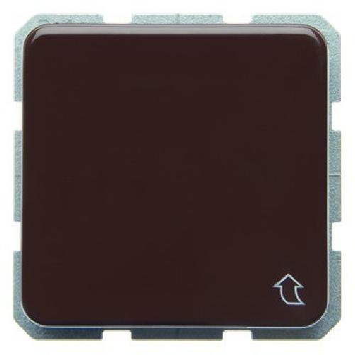 Preisvergleich Produktbild Hager Berk UP-Steckdose SCHUKO 471501 IP44 braun