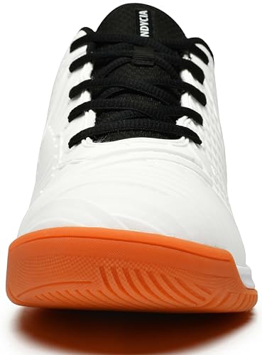 Pickleball Shoes for Men - Air-Cushion Non-Slip Court Tennis Shoes with Anti-Torque Carbon Fiber Midsole | Lightweight & Flexible &Durable Abrasion-Resistant Design3