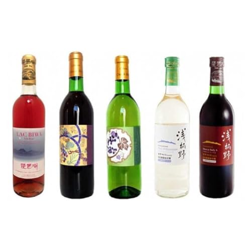 太田酒造 株式会社 BIWA・浅柄野セット/ワイン 飲み比べセット 赤ワイン 白ワイン おしゃれ /