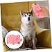 MERRYHAPY Dog Chew Toy Pig-Shaped Squeaky Toy for Dogs for Teeth Cleaning and Playtime and Easy to Clean Engaging Visual