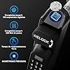 WELOCK U81 Smart Lock,Serrure Connectée,Serrure Empreinte Digitale avec Mot de Passe,RFID Carte,APP,serrure à code WiFi(Besoin wifibox),Cylindre Connecté 30/30 pour porte de 50-90mm,Facile à installer