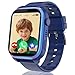 4G Smartwatch Kinder, IP68 Kinder Smartwatch mit GPS und Telefon, HD Videoanruf, SOS-Anruf, Schulmodus, Spiel, Wecker, SIM, Handy, Smart watch Wasserdicht Kinderuhr Geschenke für Mädchen Jungen, Blue