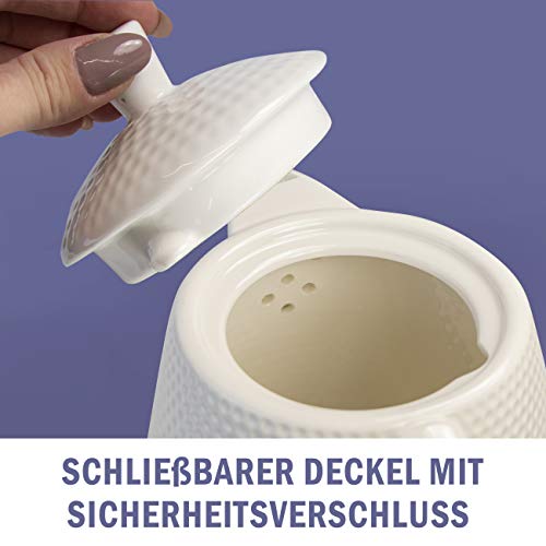 Keramik Wasserkocher Kvota Elektrischer Wasserkocher mit Temperaturregelung