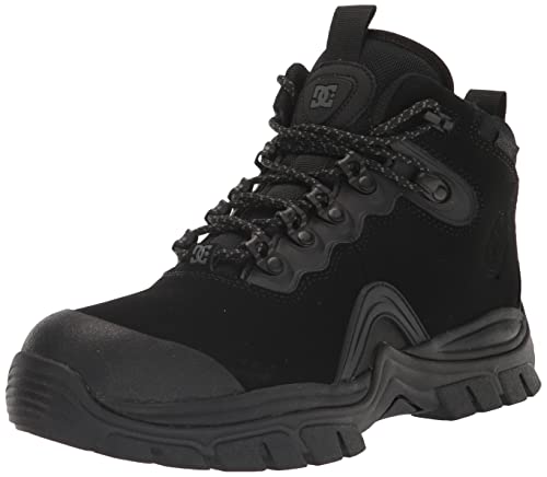 Dc Men's Navigator Ankle Boot Snow, Black/Black/Black, 7.5 #TOP26