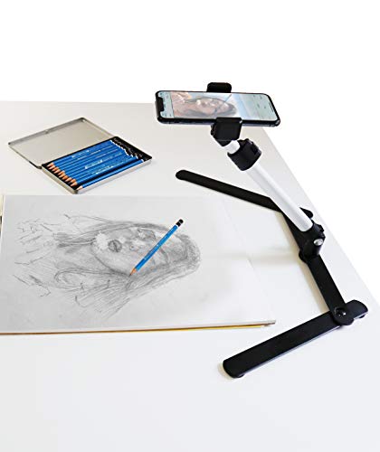Phone/Camera/Webcam Stand For Overhead Recording Of Drawing, Cooking, Crafts, Da Vinci Eye: Ar Art Projector #TOP7