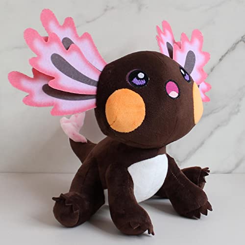 Boneca Almofada de Pelúcia Axolotl - Boneca de pelúcia de pelúcia de pelúcia de axolotl axolotl fofo