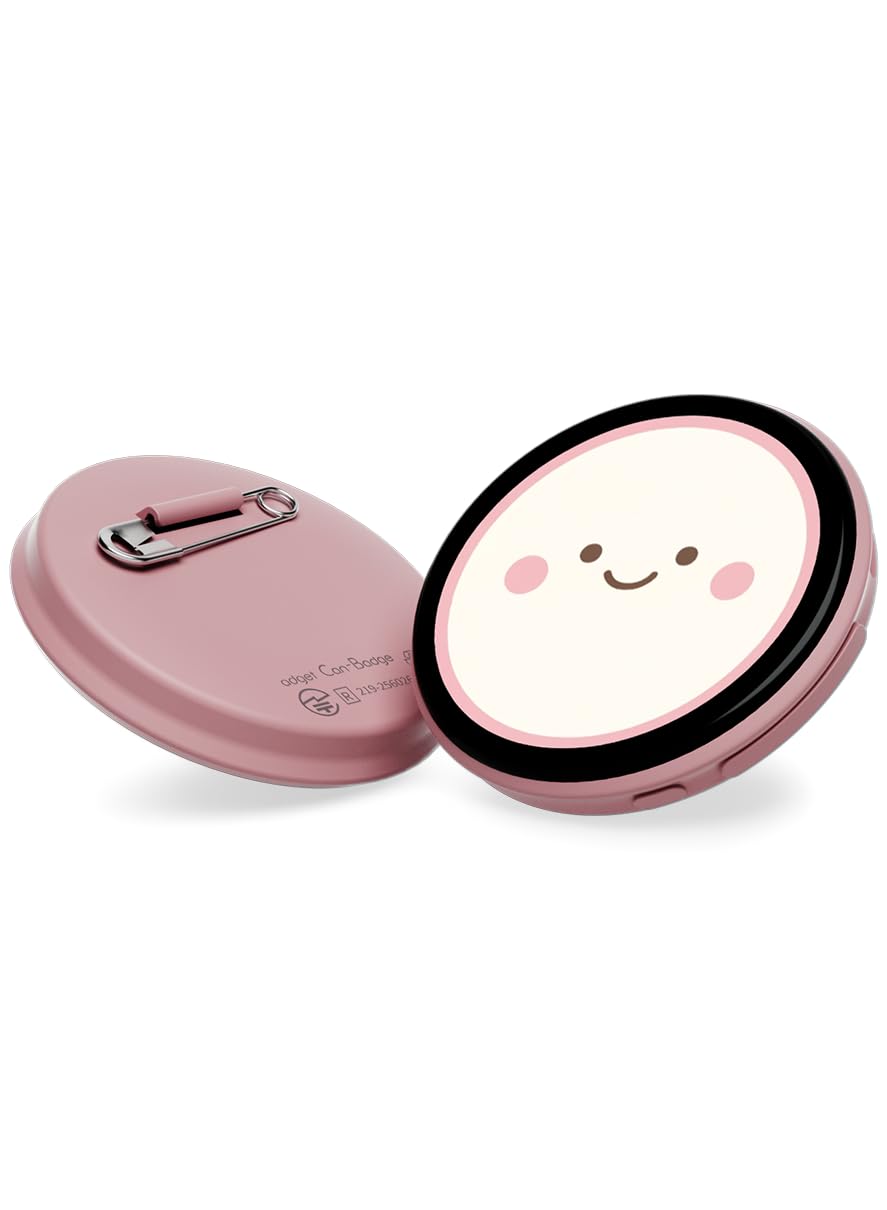 Amazon.co.jp: adget Can-Badge（キャンバッジ）液晶バッジ 電子バッジ