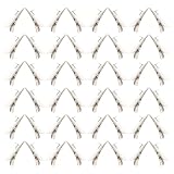 Nombreuses pinces multi-usages : utilisez-les comme mini-pinces à cheveux, pinces miniatures pour vos loisirs créatifs ou pinces à photos pour répondre facilement à vos besoins en bricolage. elles peuvent également servir de petites pinces métalliques pour accrocher vos photos