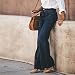 STRIR Mujer Pantalones Acampanados Vaqueros Cintura Alta Jeans de Mujer Pantalones Vaqueros...