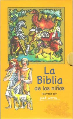 Portada de La Biblia de los niños : Ilusrado por Piet Worm