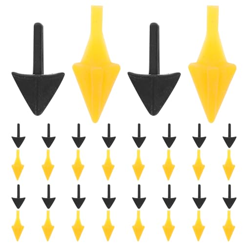 OHPHCALL 100Pcs Plastic Bird Beak Accessories for DIY Crafting Realistic Animal Mouth Inserts for Dolls and Creative Projects Perfect for Handmade Decorations