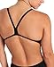 ARENA Women's Solid Team MaxLife Swimsuit Challenge Back One Piece Ladies Bathing Suit Competition Training Athletic Swimwear, Black/White, US Size 32