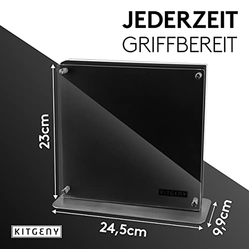 Messerblock aus Akazienholz mit Magnetfunktion von Kitgeny