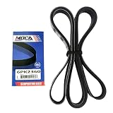 MOCA 6PK2360 EPDM Serpentine Belt Compatible with 13-17 for Buick Enclave 3.6L, 00-02 for Chevrolet Tahoe 4.8L, 13-16 for GMC Acadia 3.6L, 08-13 for Mercedes-Benz C63 AMG 6.3L