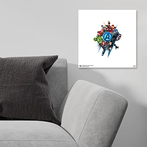 Poster Marvel Comics Avengers idéal pour décorer une chambre de geek - 4