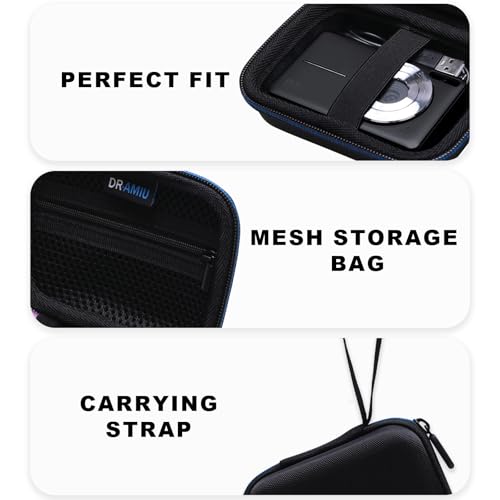 Funda para cámara pequeña universal negra miniatura 4