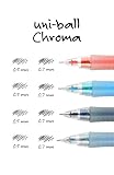 uniball Chroma Mechanical Pencil Starter Kit, 0.7mm, HB #2, Assorted Barrel, 2 Pack – view 5