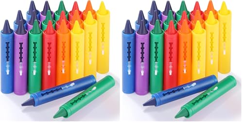 Crtiin 18 Pack Bath Bathtub Crayons for Toddlers Kids, Washable Crayons