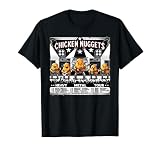 Tour Mundial de Heavy Metal Nuggets de Pollo Camiseta