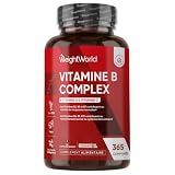 Vitamine B Complex - 365 Micro-Comprimés Vegan - Multivitamines avec...