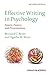 Effective Writing in Psychology: Papers, Posters, and Presentations