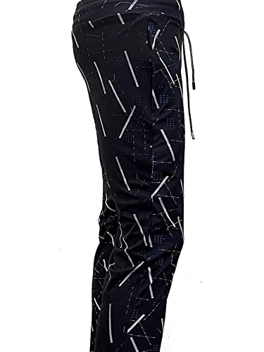 Image of AVOLT Men Slim Fit Lycra Blend Track Pants