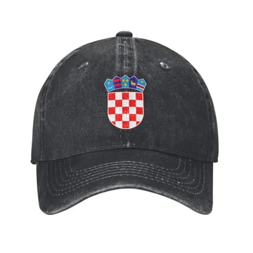 Casquette baseball coton punk Croatie anti-transpiration pour l'été