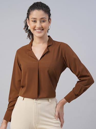 Image of Women's Regular Fit Cotton Blend Shirts