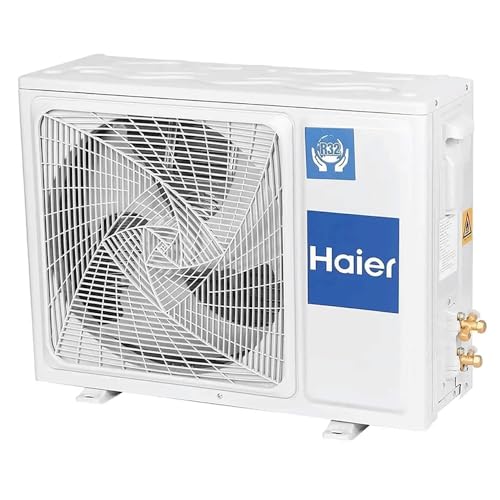 Image of Haier 1.6 Ton 5 Star AI Smart Inverter Split AC (5125W, Copper, HEXA Inverter, Heavy Duty, 4 Way Swing, Frost Clean, Cools at 60C - HSU19KP-PAIN5BN-INV, White)