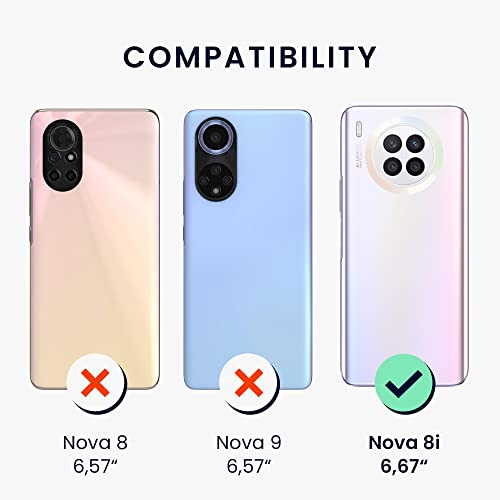 Kwmobile Custodia Compatibile con Huawei Nova 8i