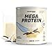 Produktbild Energybody® Mega Protein H2O 900g / Für Wasser optimiertes Eiweiss Protein Pulver als Whey Casein Mix/Eiweißpulver zuckerarm, fettarm, glutenfrei/Mehrkomponenten Protein (Vanille)
