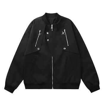 ジャケット・アウター Y2K punk grunge buckle fur flight jacket Y2K punk grunge buckle fur flight jacket
