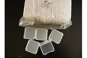 30 Pack SD/MMC/SDHC PRO Duo Memory Card Plastic Storage Jewel Case