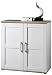 Produktbild ROMANCE Kommode in Sibiu Lärche / Eiche San Remo Optik - Landhausstil Schrank mit viel Stauraum für Ihren Wohnbereich - 93 x 100 x 45 cm (B/H/T)