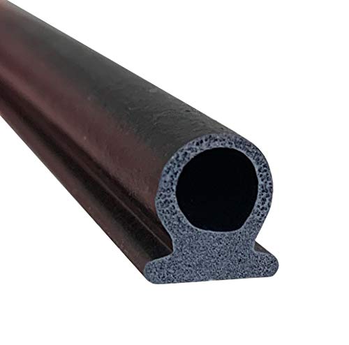 Goma estanqueidad Universal para junta de puerta, sellado puerta caravana, naval, maquinaria agrícola, todo tipo de funciones para la estanqueidad… (5 m)