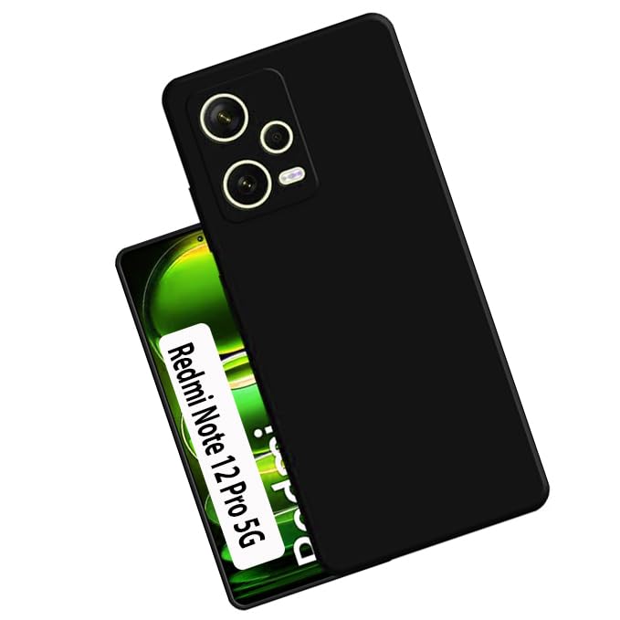 COBERTA Back Cover for REDMI Note 12 Pro 5G Back Cover Case - Black Silicon (B0CV4ZKKBK) Amazon Price History, Amazon Price Tracker