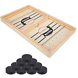 3.【Mejora la coordinación mano-ojo】 juego de mesa de hockey es un juego de acción de ritmo rápido. Mejora la coordinación ojo-mano de su niño, fortalece la habilidad motora fina extendiendo el enfoque del niño.